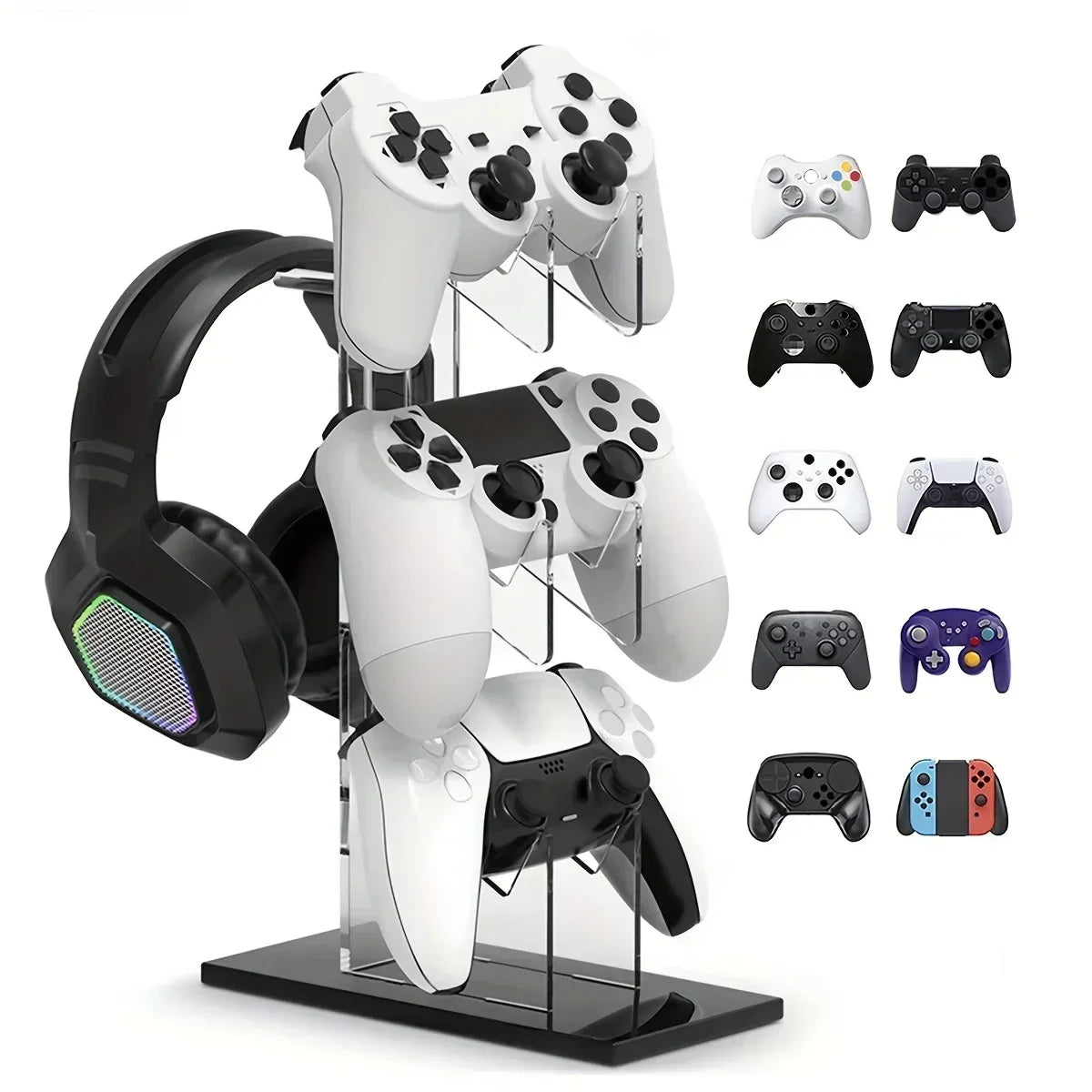 3-Tier Controller & Headset Stand