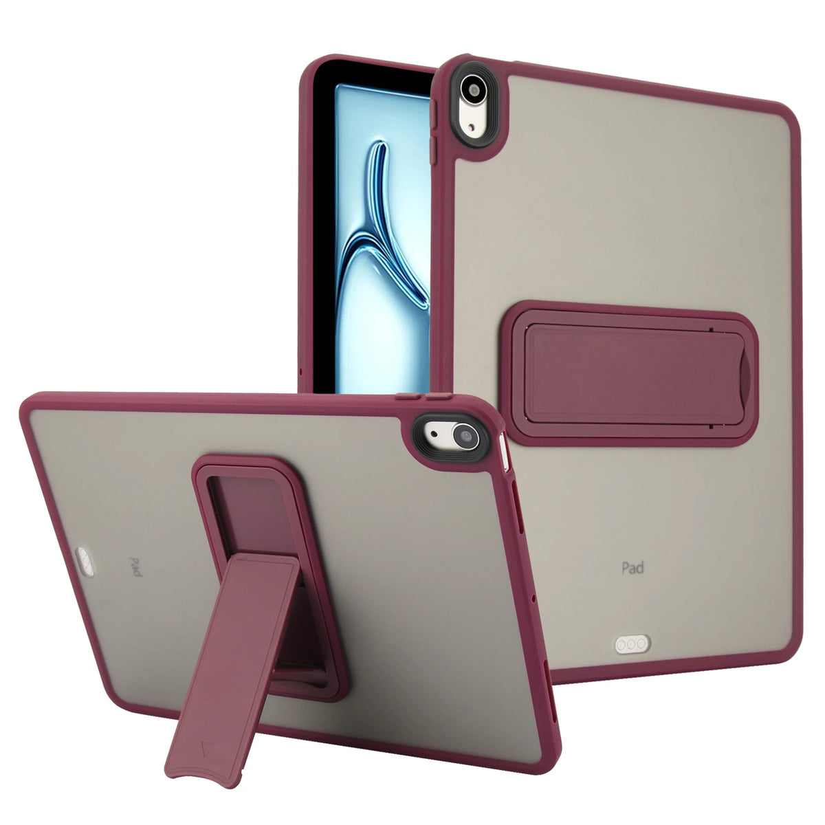 Rugged Tablet Case with Kickstand - Claret