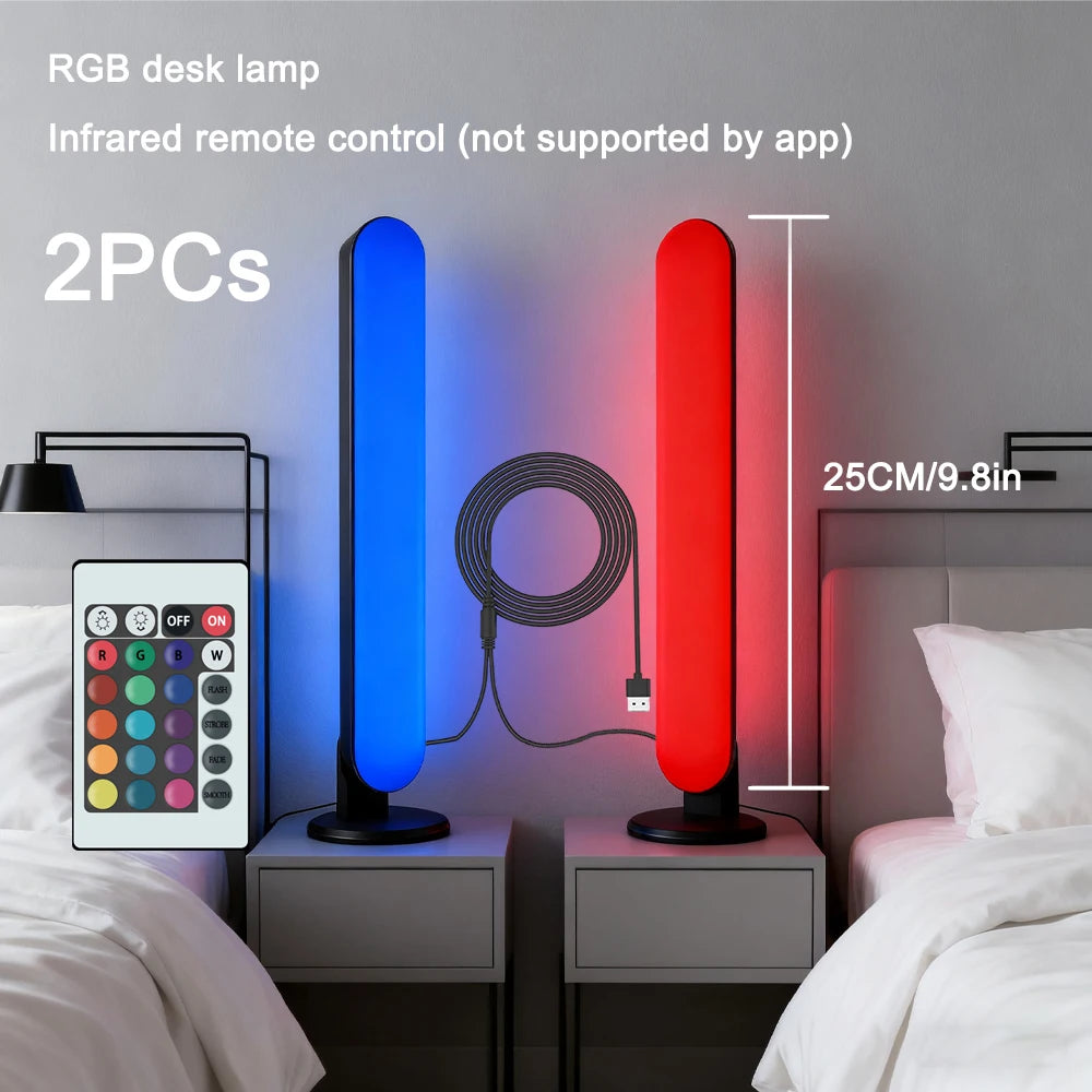 RGB TV Backlight Light Bars with Remote