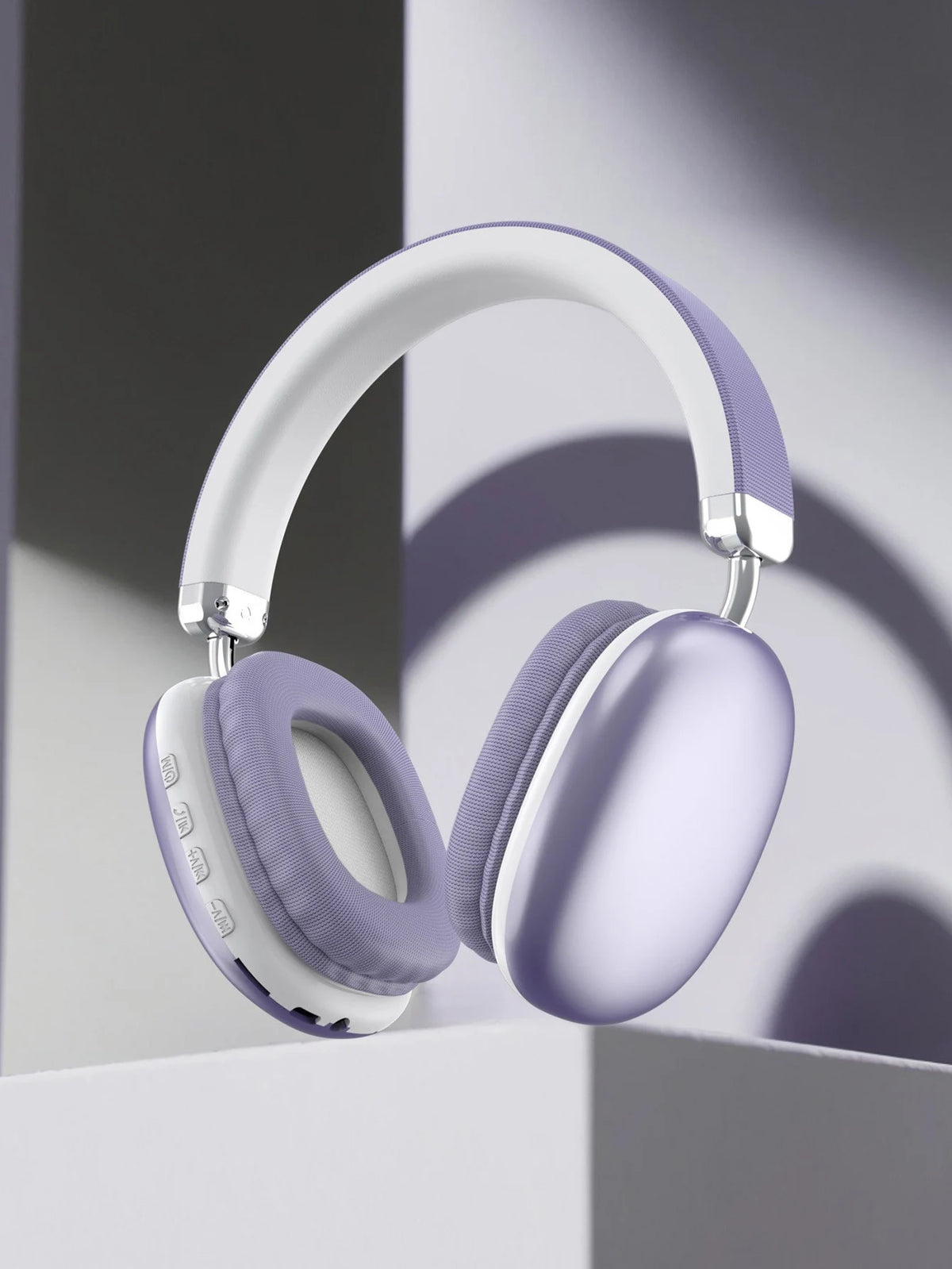 Wireless Over-Ear Headphones, Bluetooth 5.3 - Purple