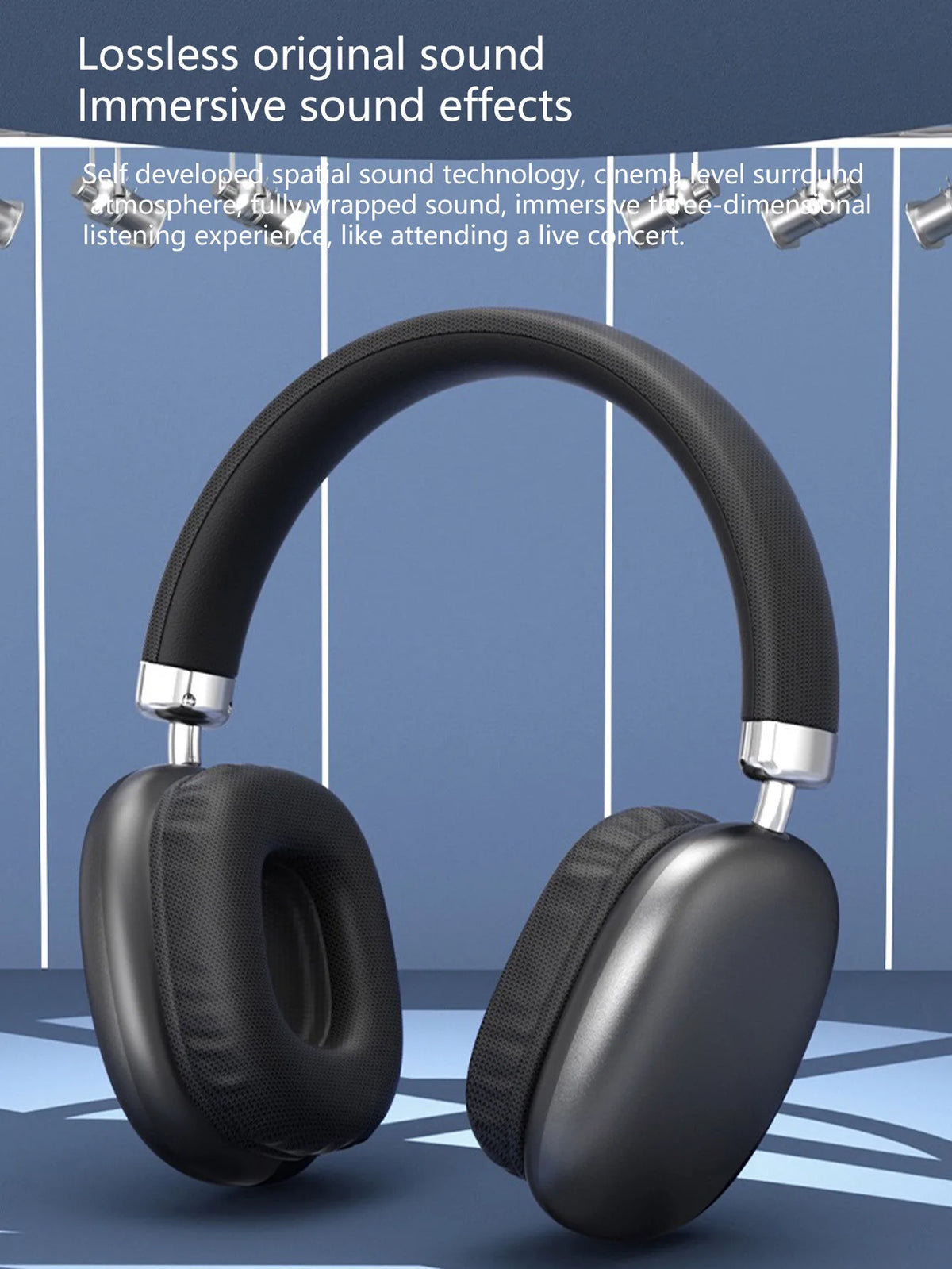 Wireless Over-Ear Headphones, Bluetooth 5.3