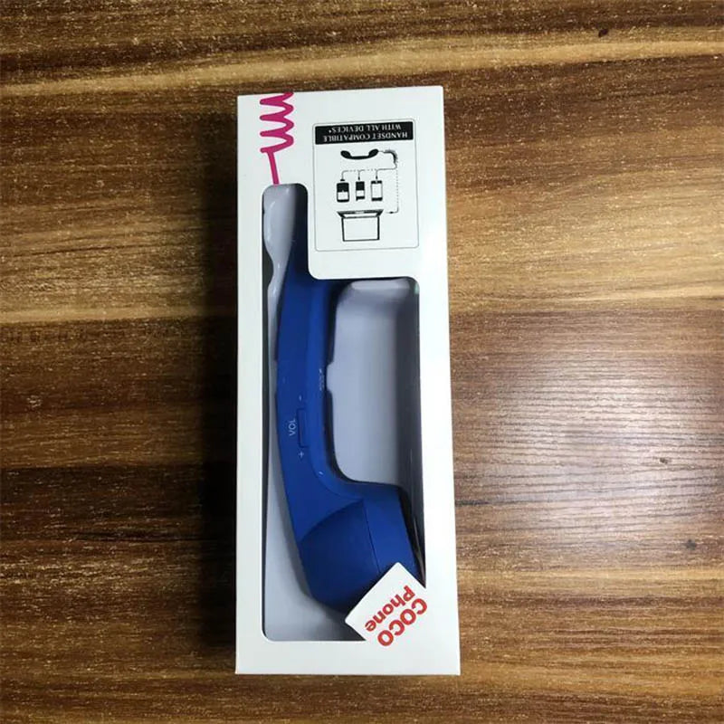 Retro 3.5mm Phone Handset with Mic