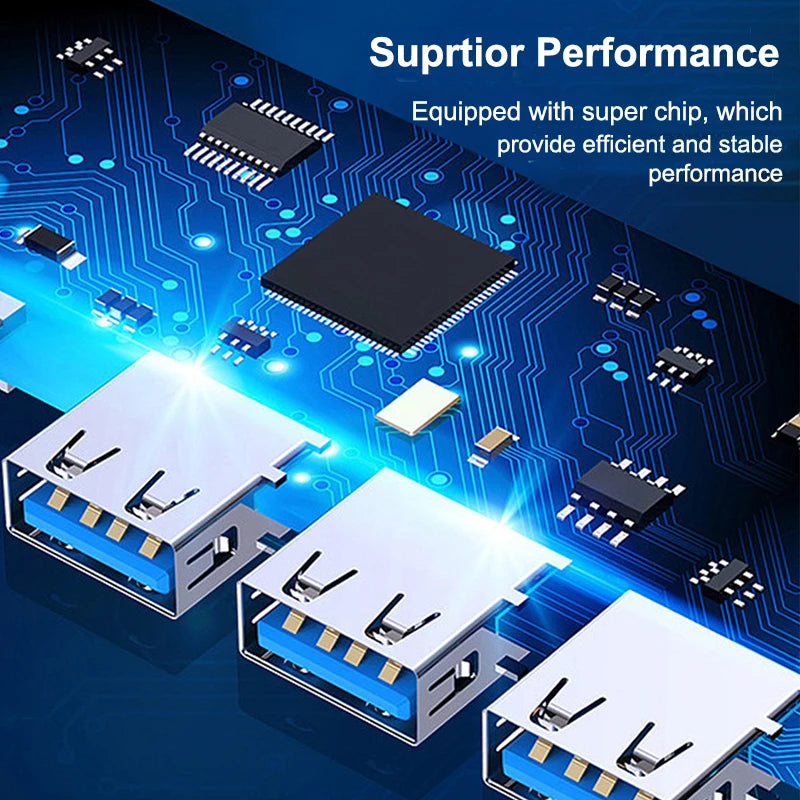 4-Port USB Hub Adapter