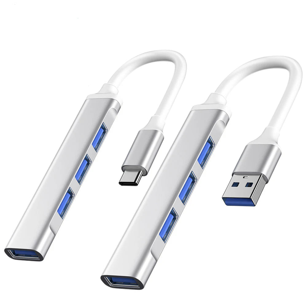 4-Port USB Hub Adapter