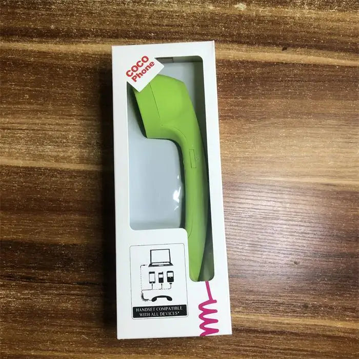 Retro 3.5mm Phone Handset with Mic