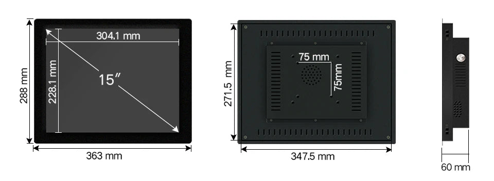 Industrial All-in-One Touch Panel PC