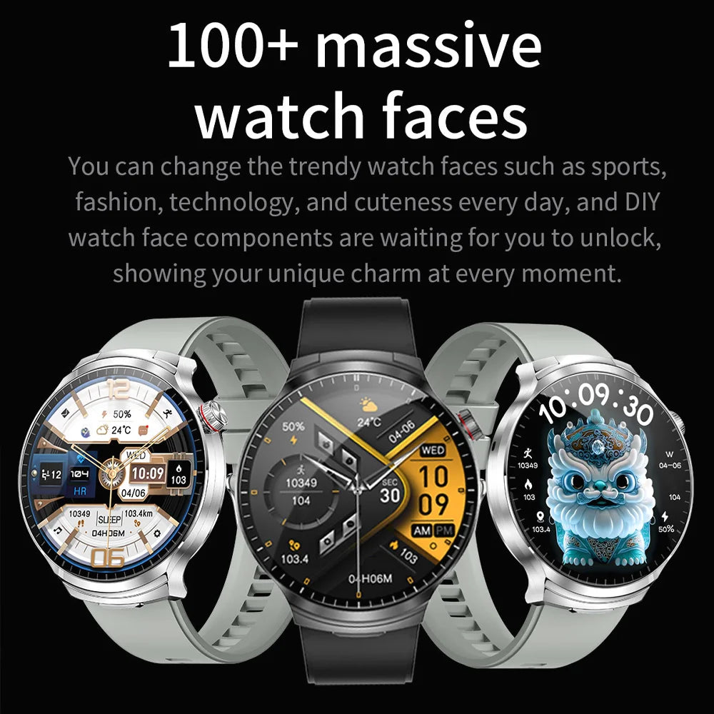 Smart Watch with Built-in Wireless Earbuds