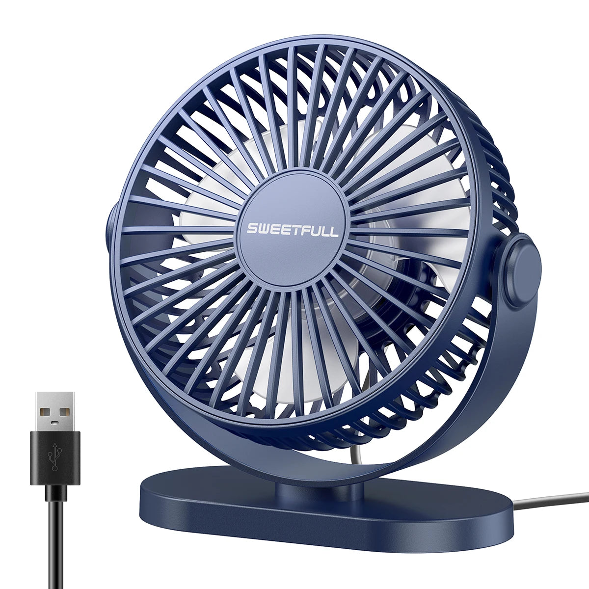 Portable Silent USB Desk Fan