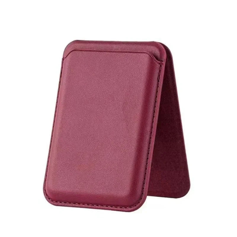 Magnetic Leather Wallet Stand for Phones - photo 10
