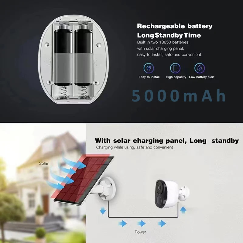 2K Wireless Outdoor Security Camera