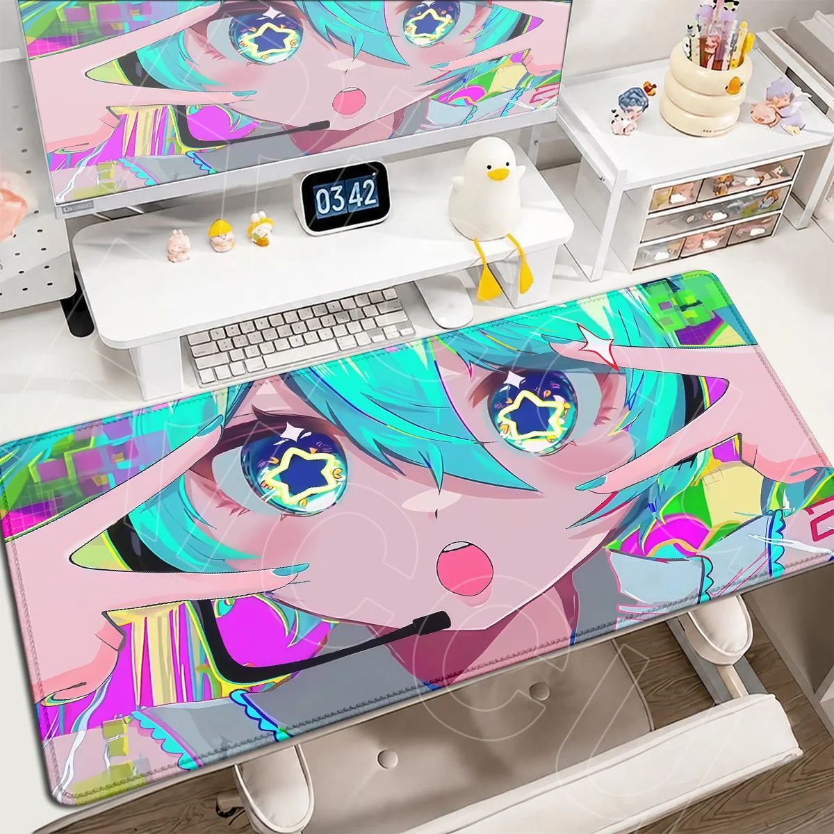 Kawaii Anime Non-Slip Gaming Mouse Pad