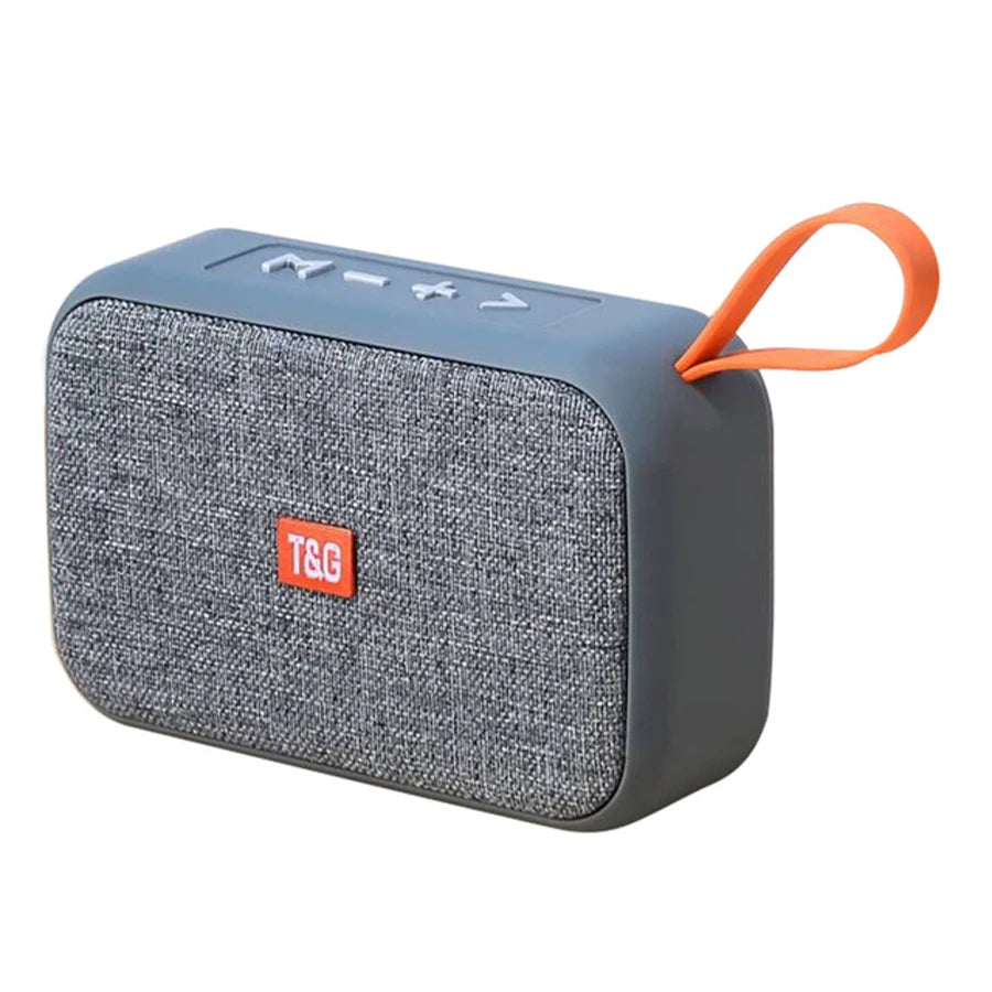 Mini Waterproof Bluetooth Speaker with FM Radio - Style B gray