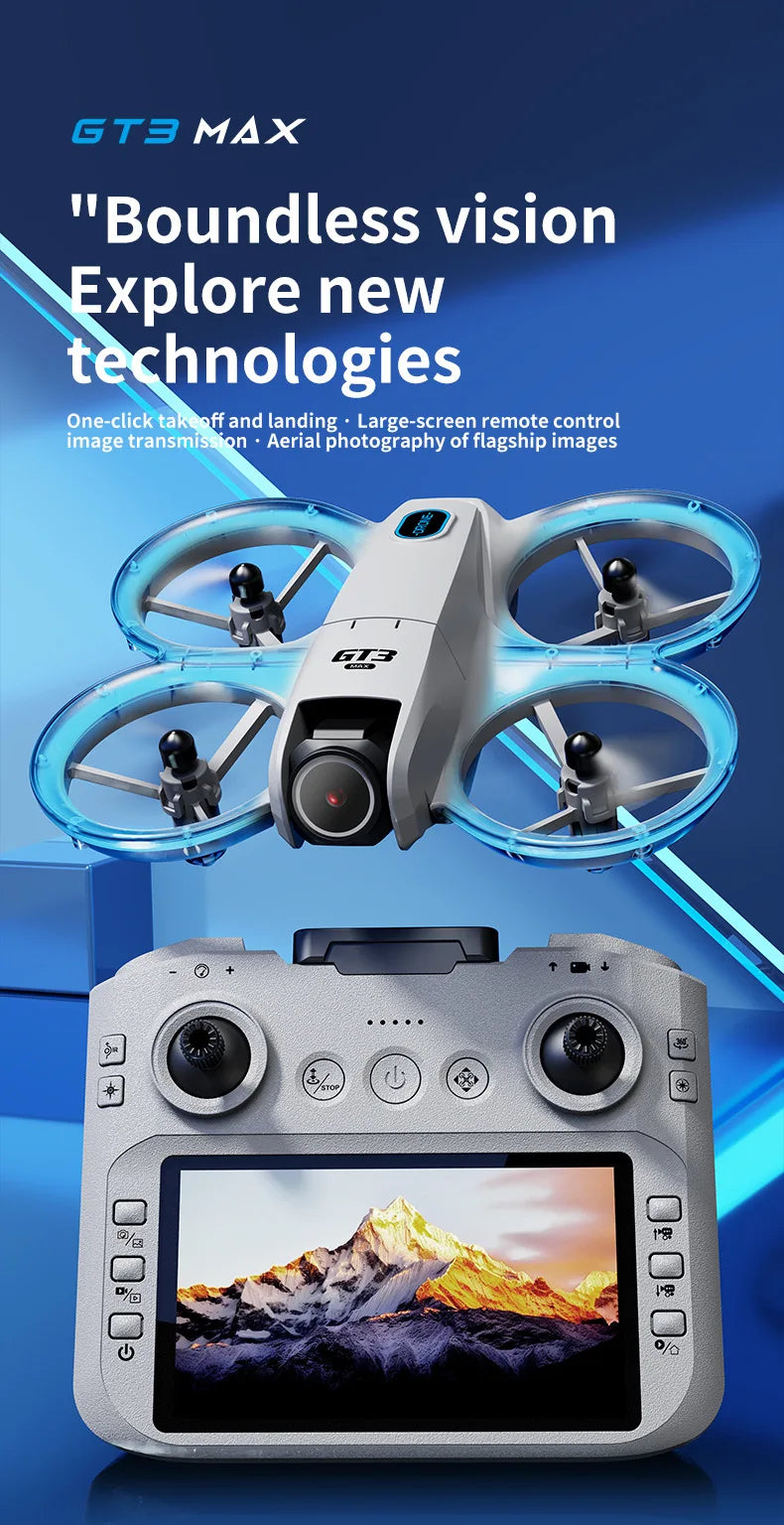 Mini Camera Drone with Optional Screen Remote