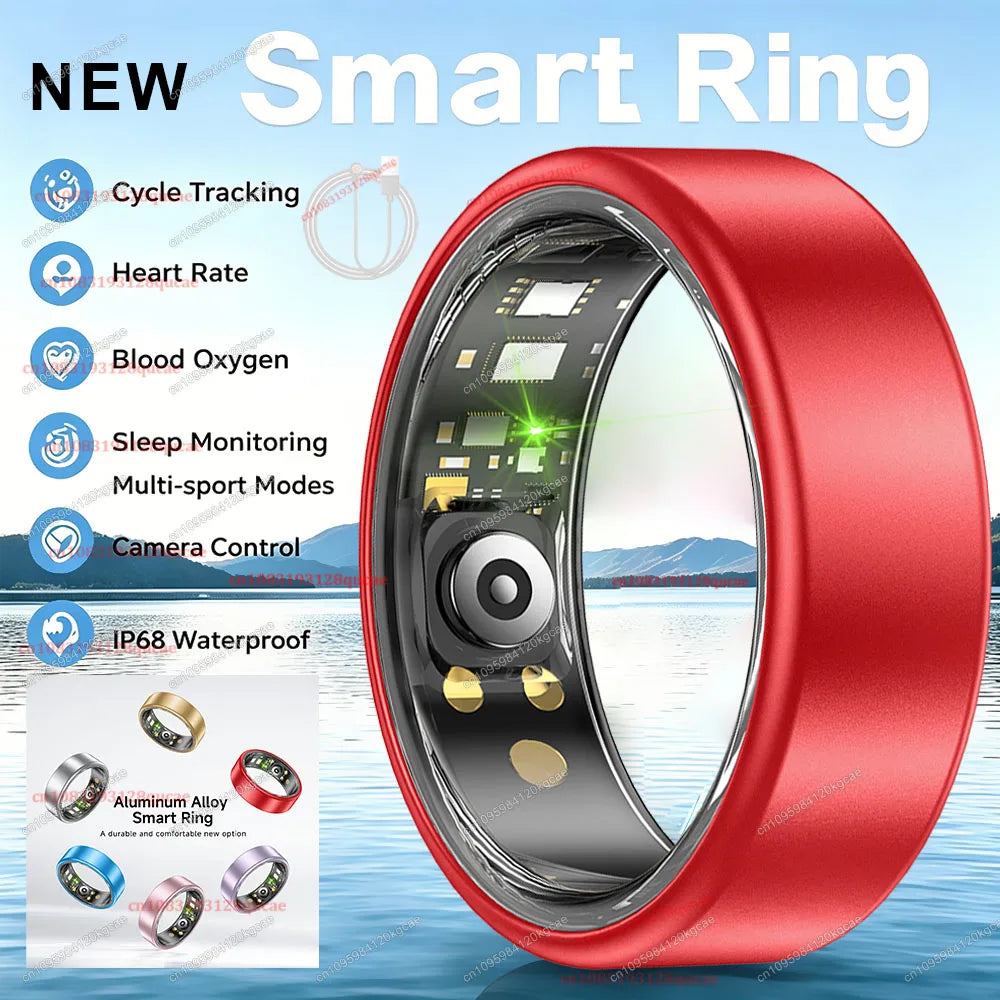 R10 Smart Health Ring with Charging Case