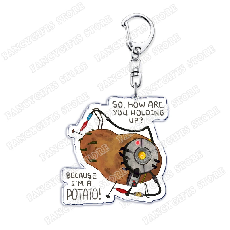 Gamer Science Lab Keyring