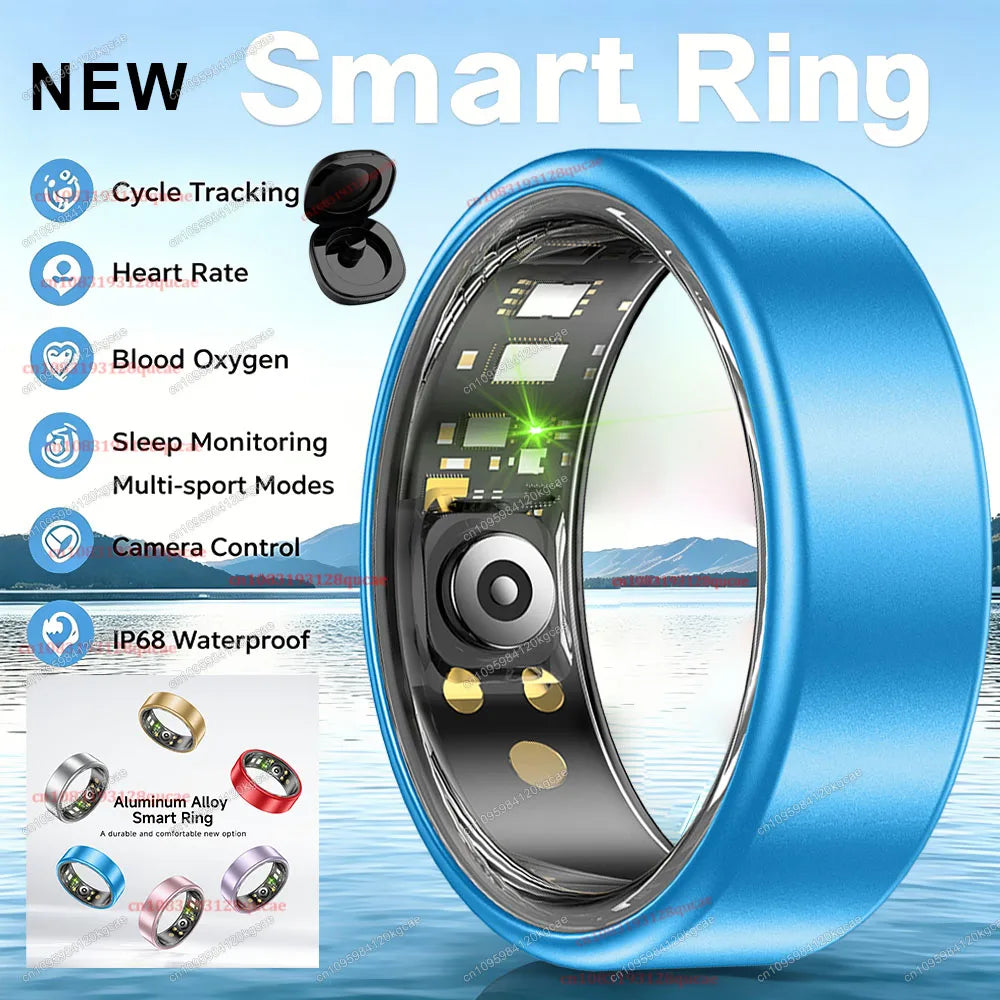 R10 Smart Health Ring with Charging Case