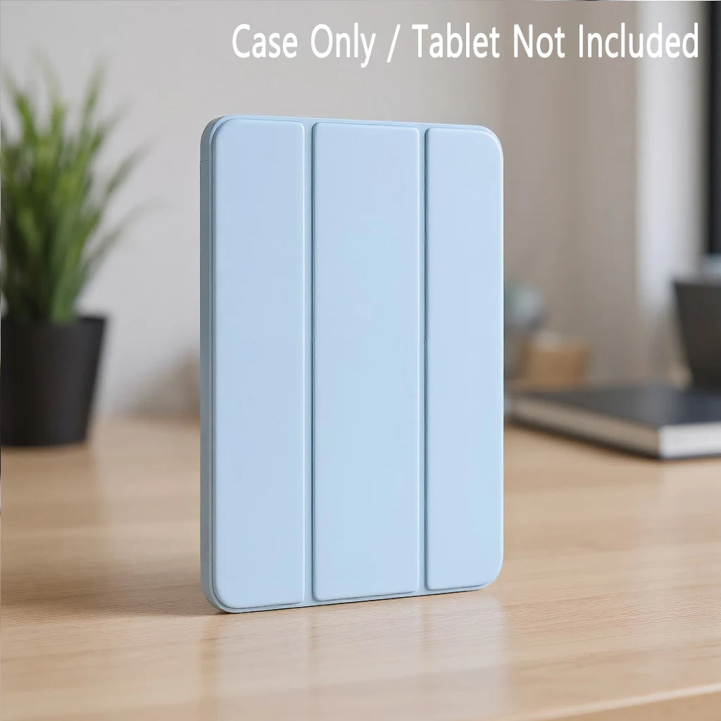 Magnetic Smart Folio Tablet Cover - Ice Blue