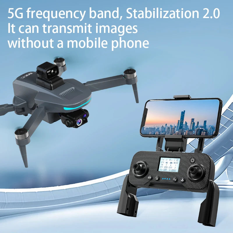Foldable GPS Camera Drone with 3-Axis Gimbal - photo 3