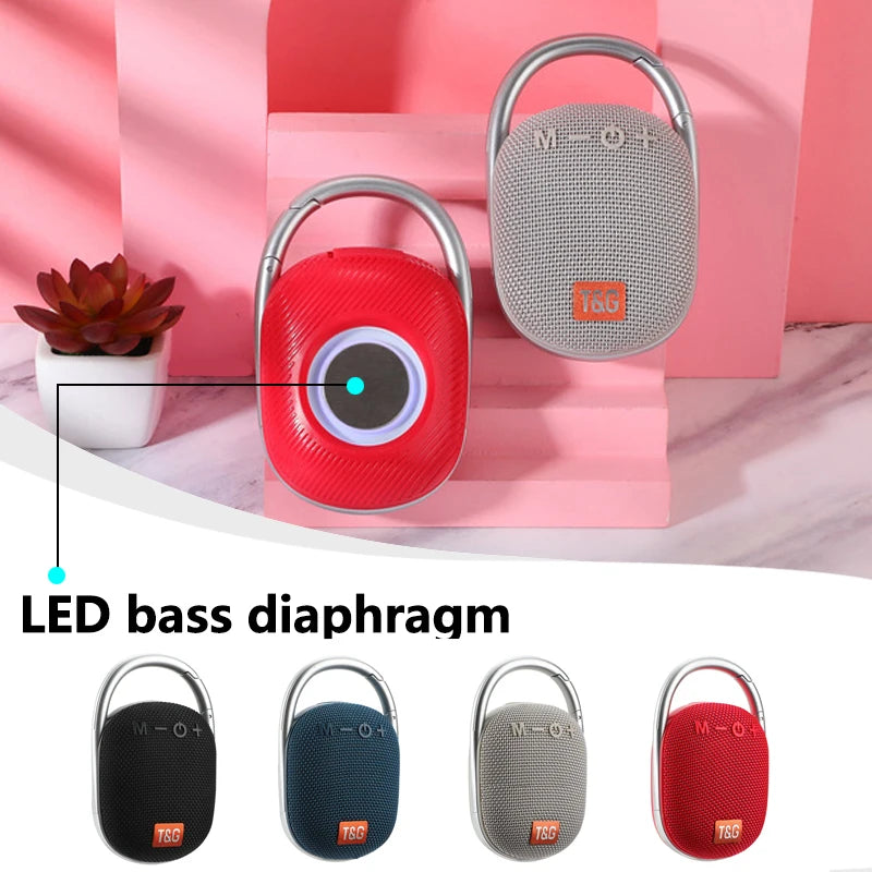 Portable Bluetooth Speaker with Bass