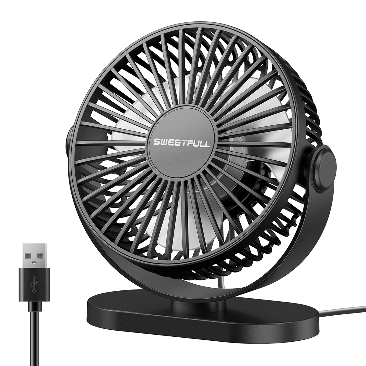 Portable Silent USB Desk Fan