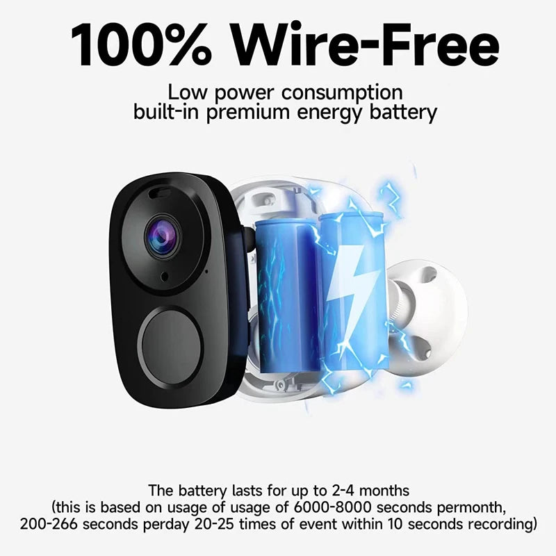 2K Wireless Outdoor Security Camera