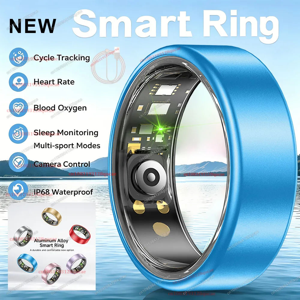 R10 Smart Health Ring with Charging Case