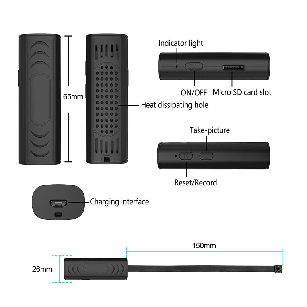 Mini Portable WiFi Home Camera
