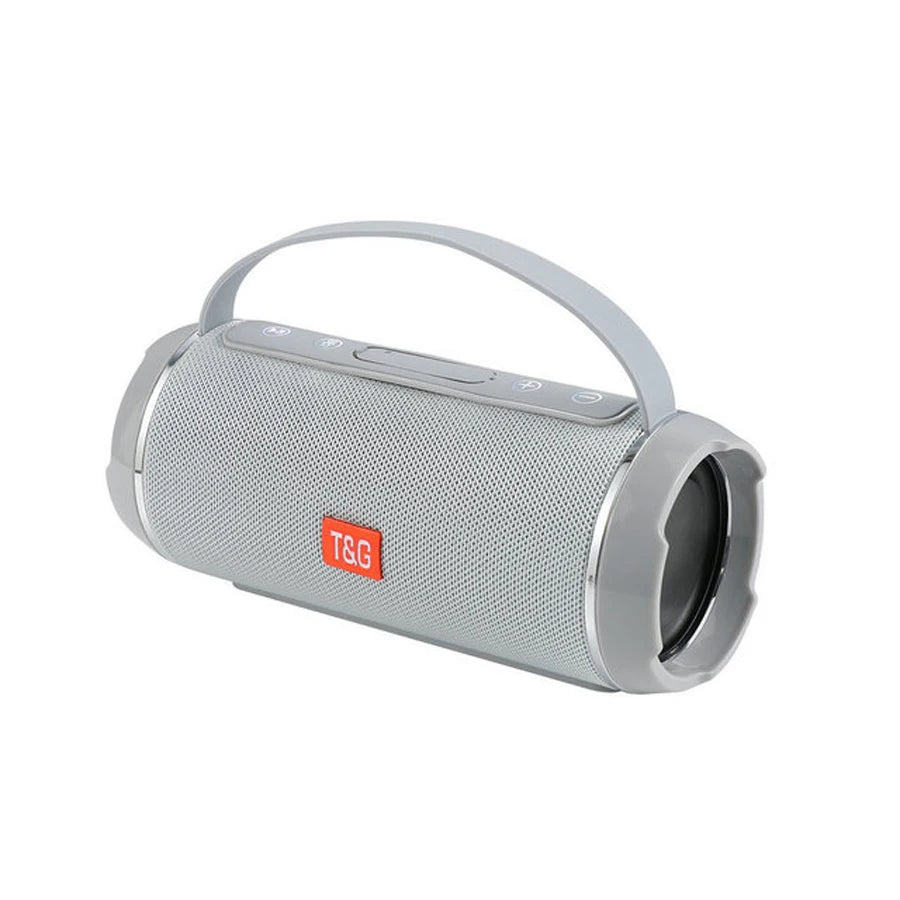Portable Barrel Bluetooth Speaker with Strap