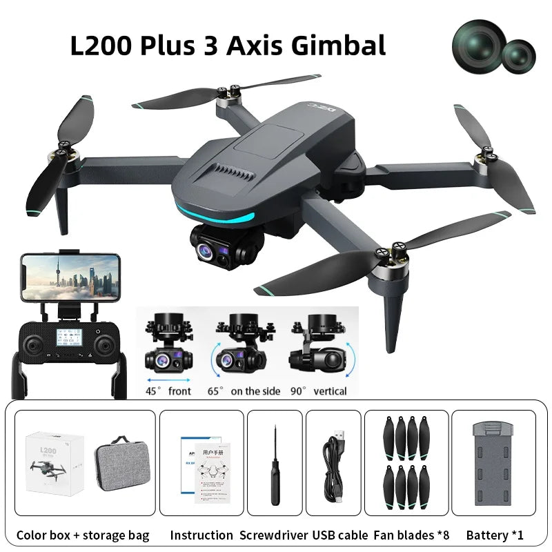 Foldable GPS Camera Drone with 3-Axis Gimbal - photo 7