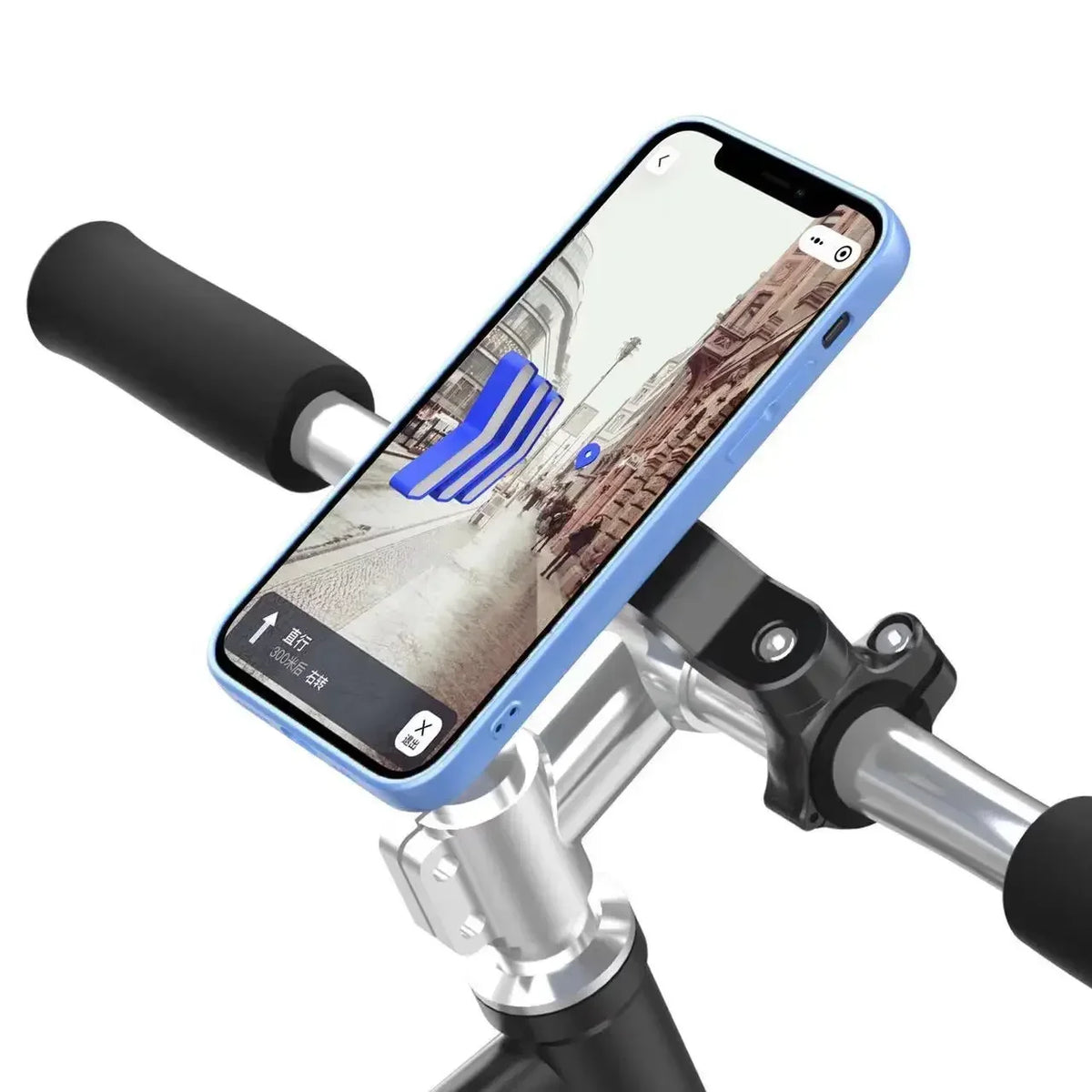 Shock-Absorbing Motorcycle Phone Mount