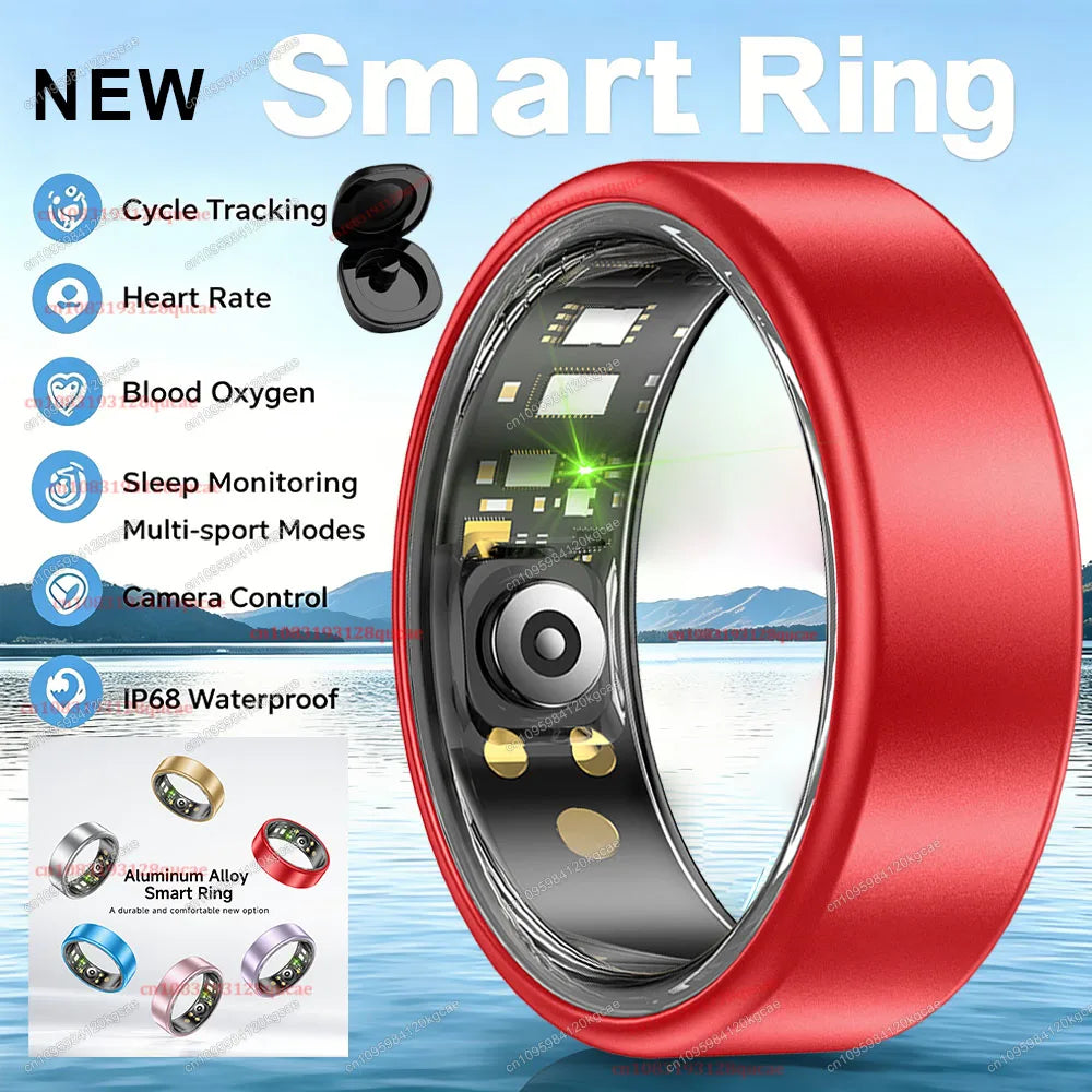 R10 Smart Health Ring with Charging Case