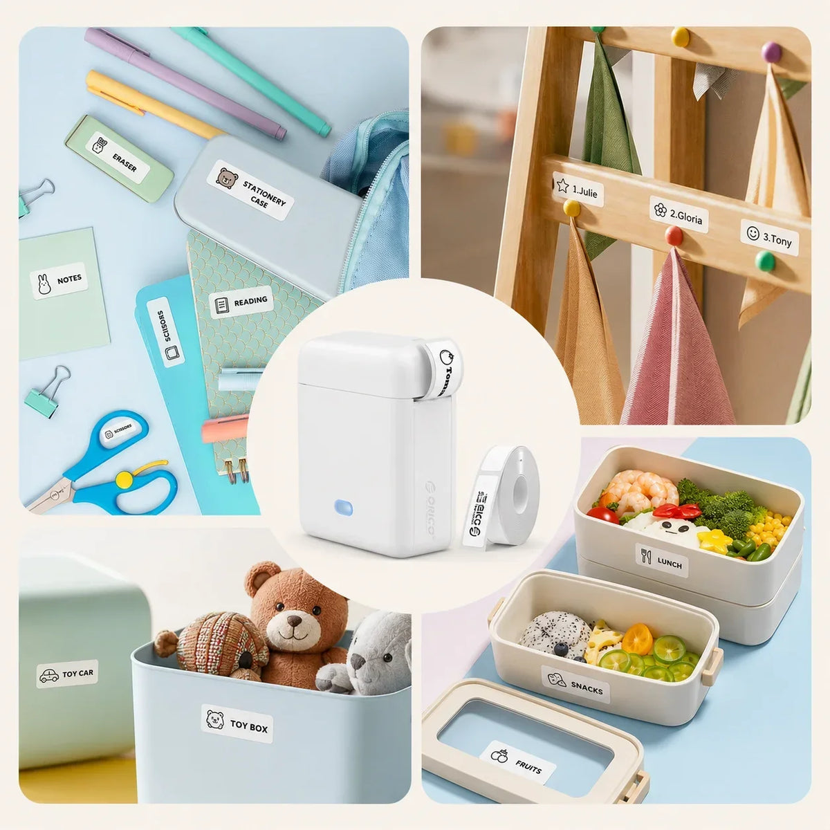 Mini Ink-Free Label Printer