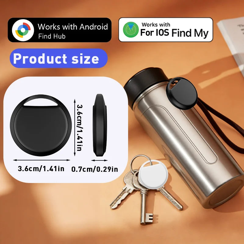 Keychain item finder tag for keys and bags, view 5