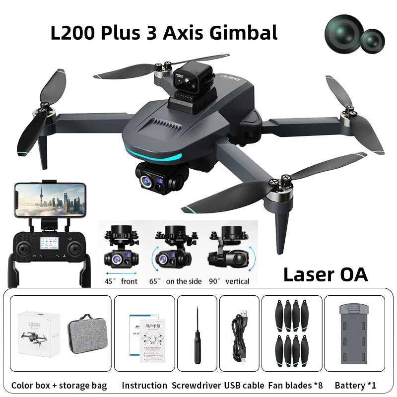 Foldable GPS Camera Drone with 3-Axis Gimbal - photo 9