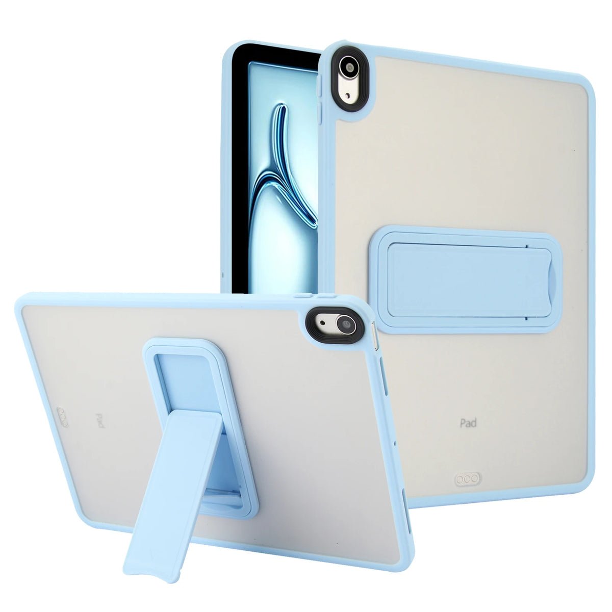 Rugged Tablet Case with Kickstand - Blue