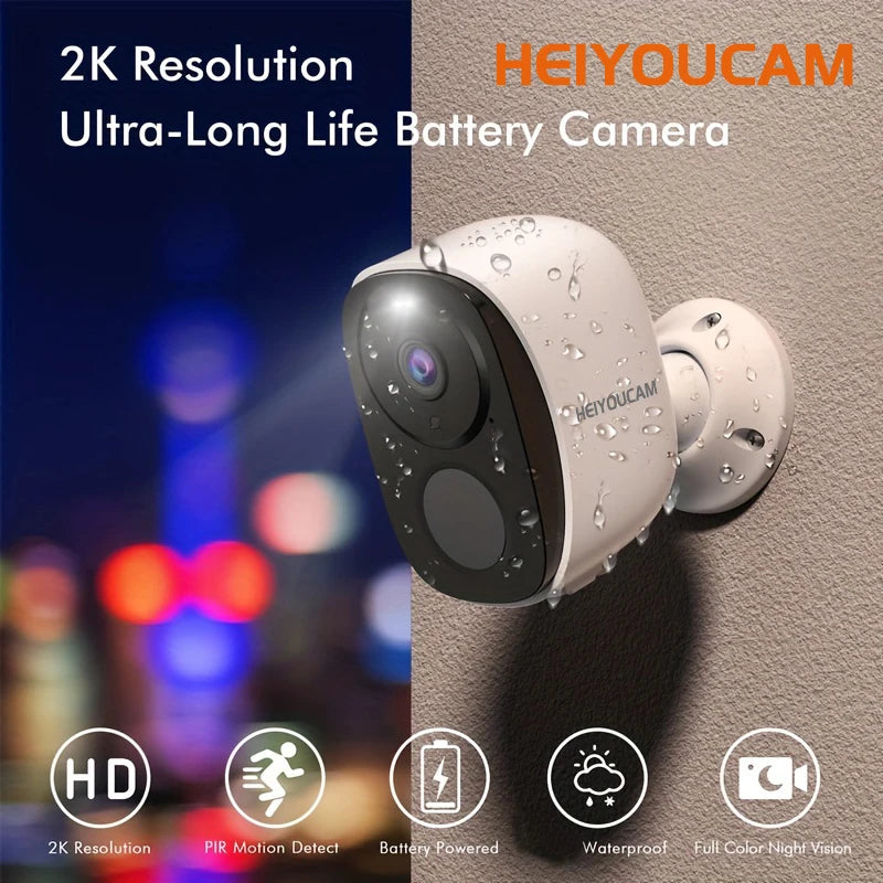 2K Wireless Outdoor Security Camera