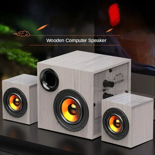 Wired Computer Speaker & Subwoofer Set