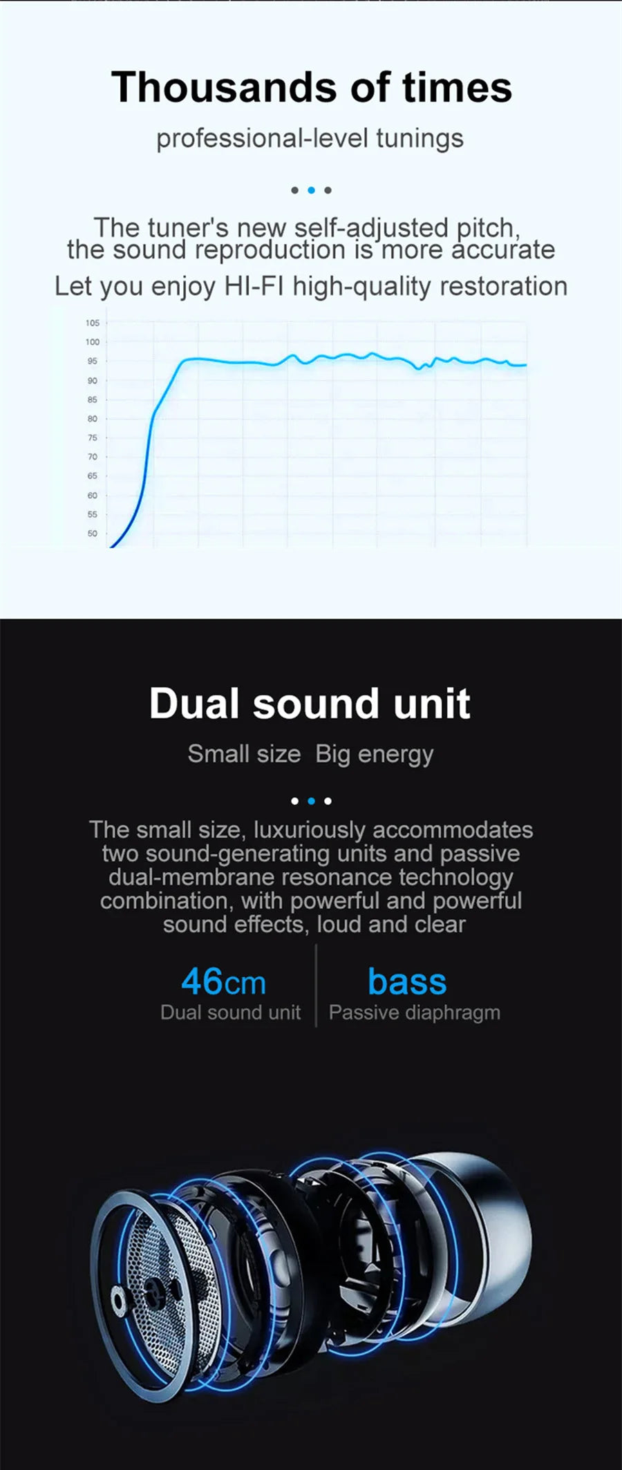 Portable Barrel Bluetooth Speaker with Strap