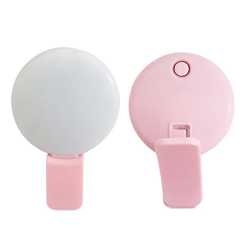 Clip-On LED Selfie Ring Light