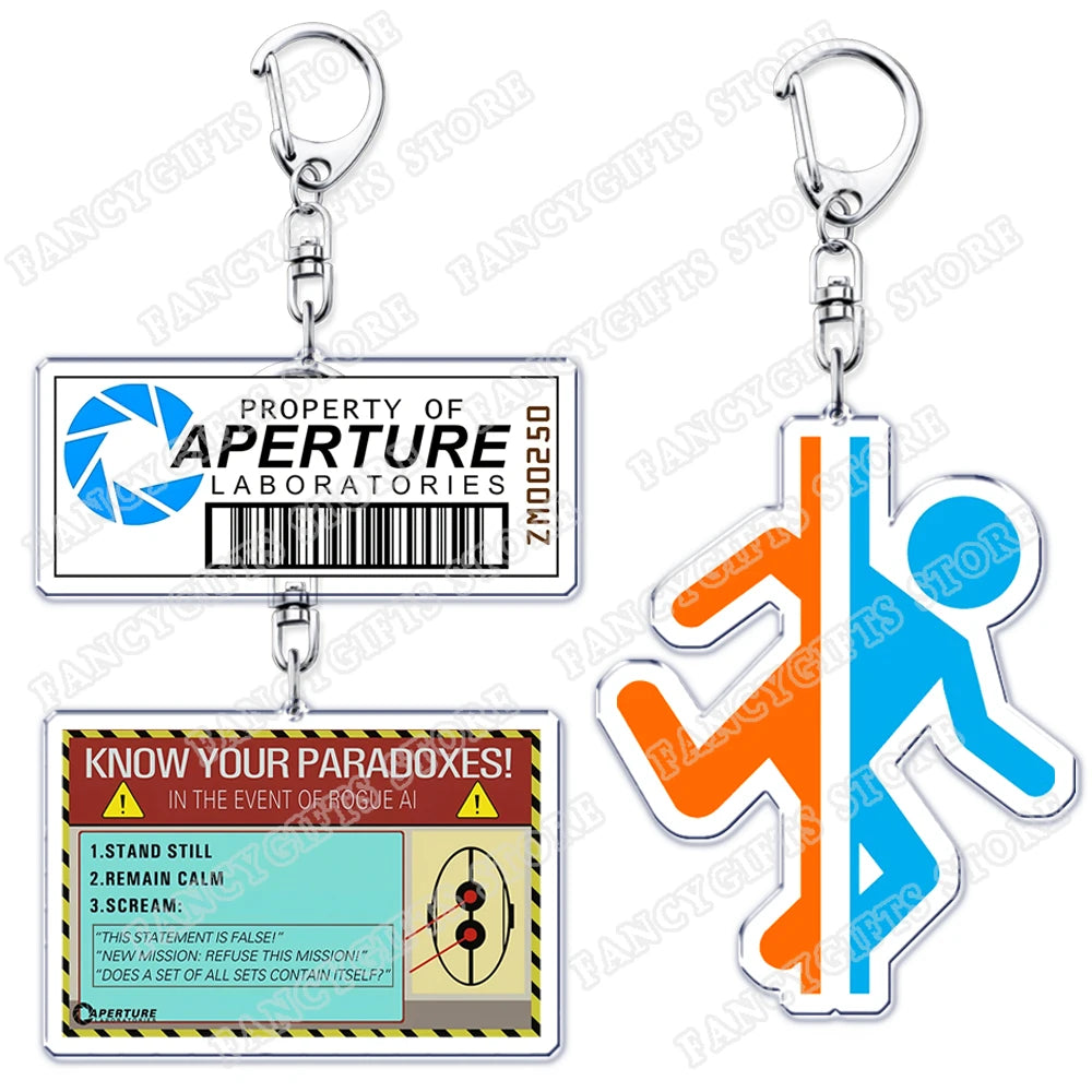 Gamer Science Lab Keyring