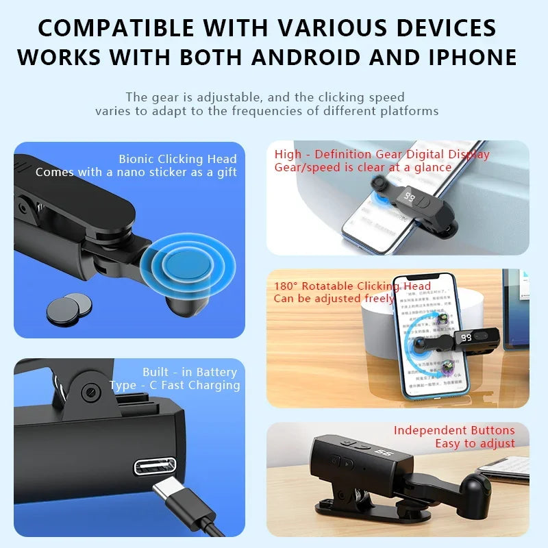 Auto Screen Clicker for Phones with LED Display - photo 5