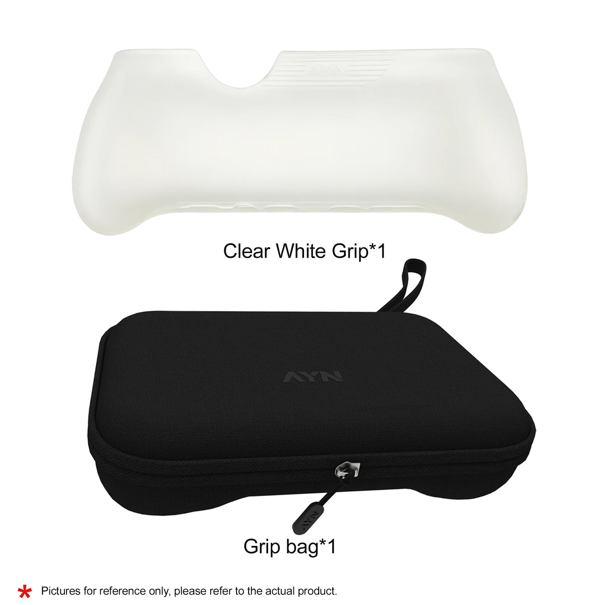 Dual-Screen Handheld Soft Storage Bag