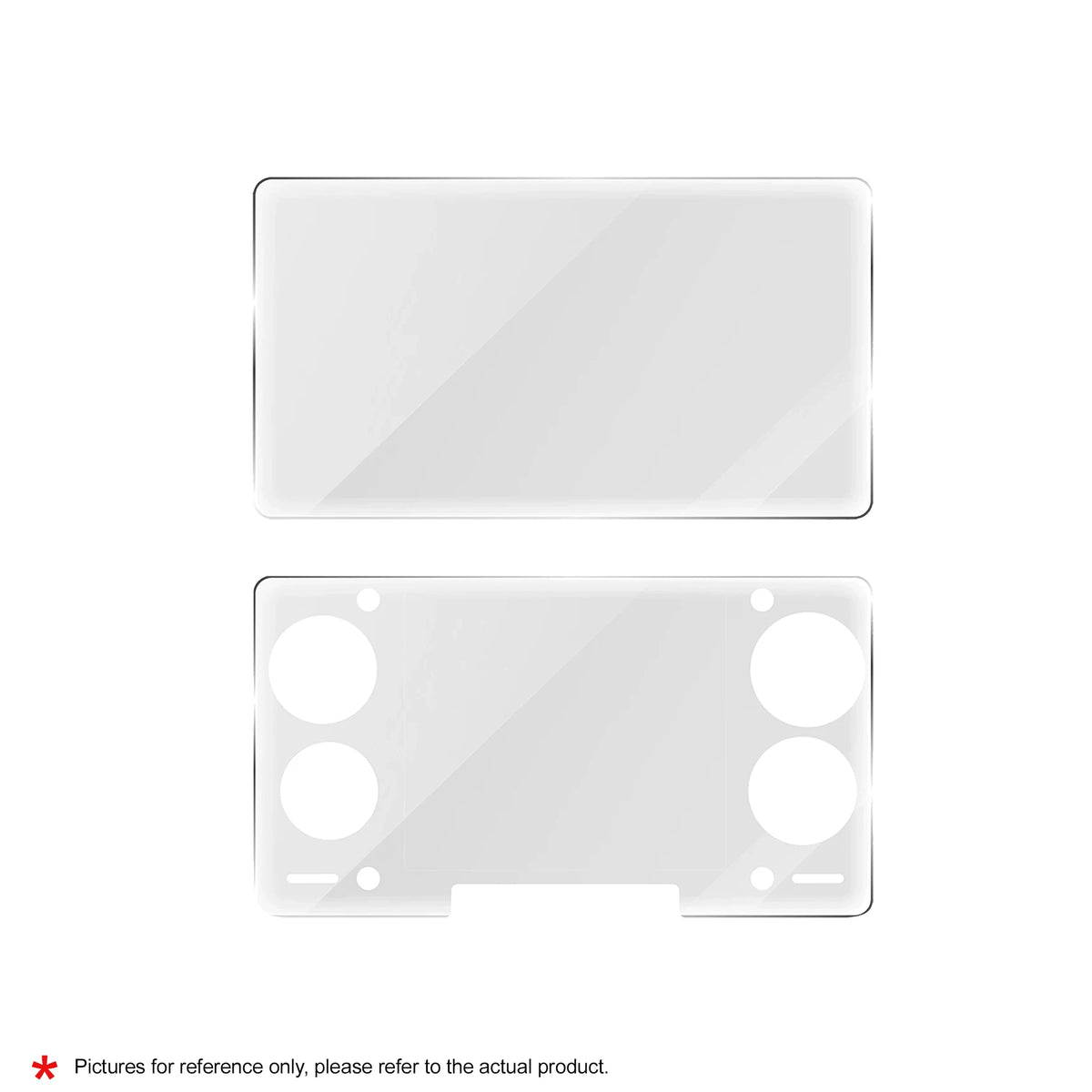 Dual-Screen Handheld Soft Storage Bag
