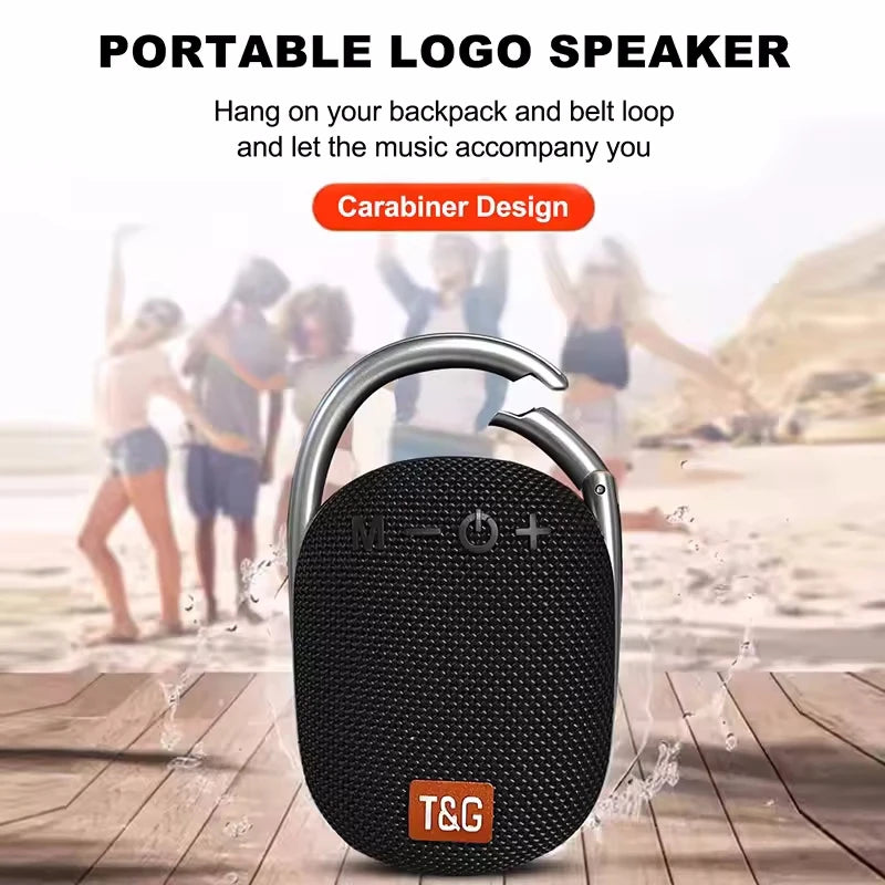 Portable Bluetooth Speaker with Bass