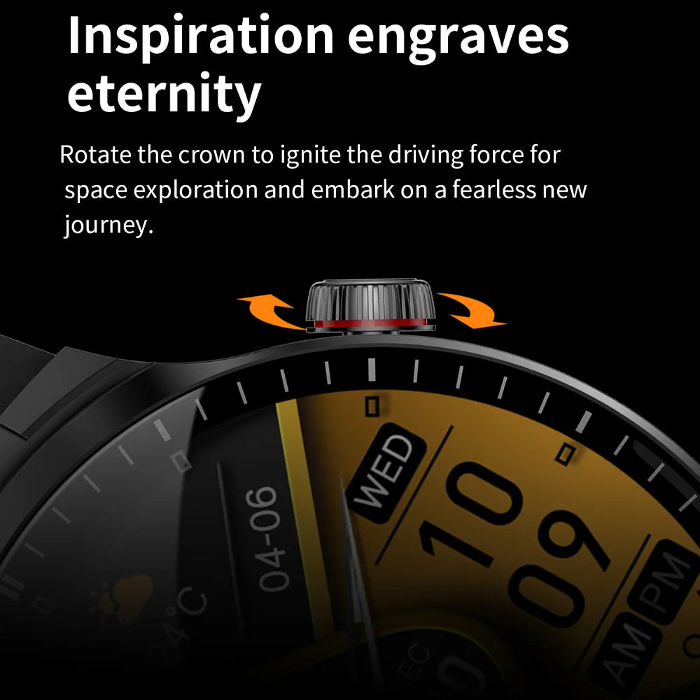 Smart Watch with Built-in Wireless Earbuds