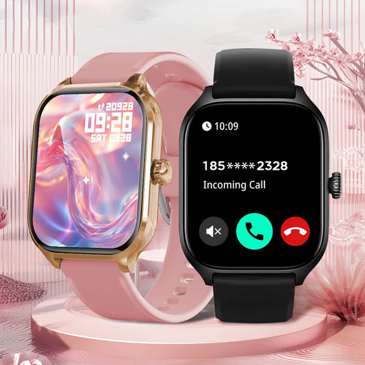 2.01-Inch Fitness Smartwatch with Calls