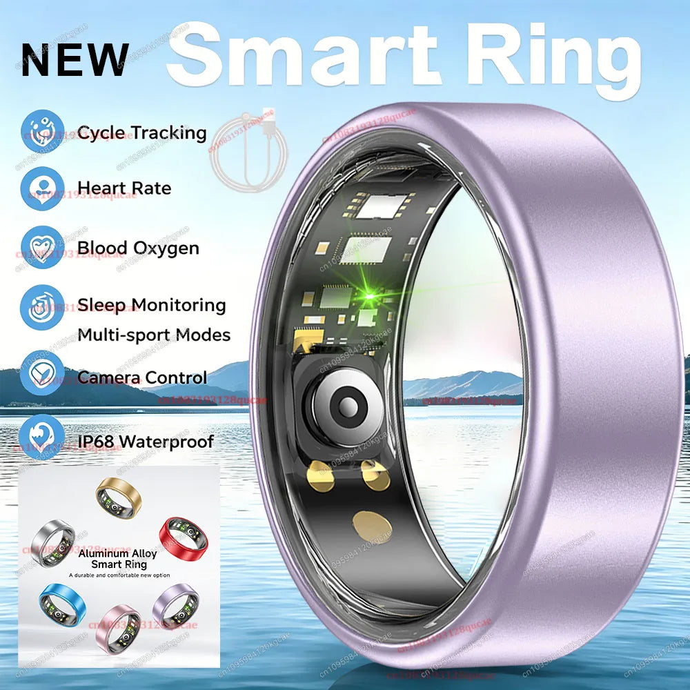 R10 Smart Health Ring with Charging Case