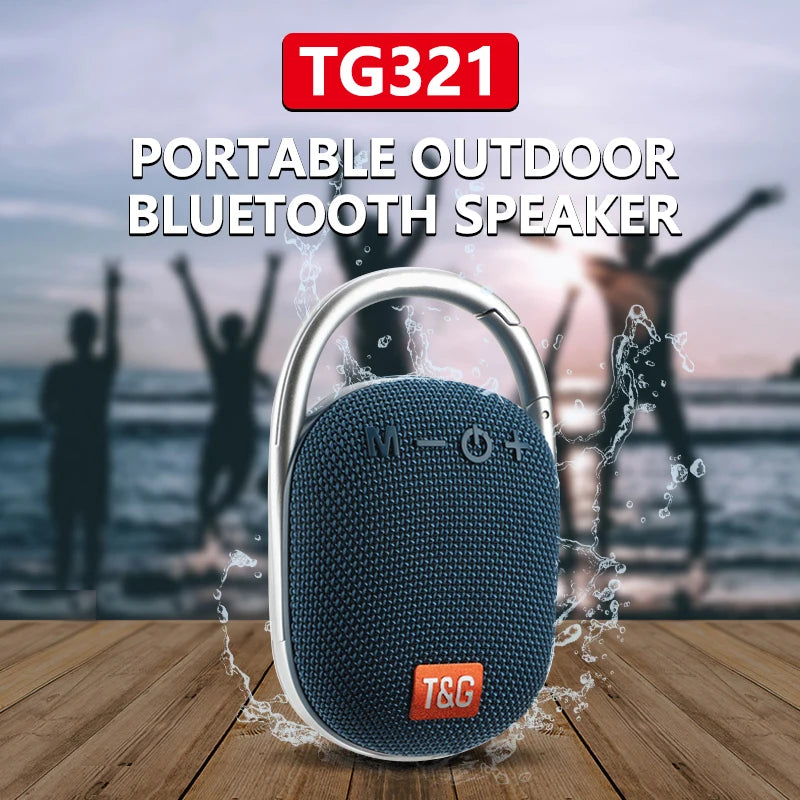 Portable Bluetooth Speaker with Bass