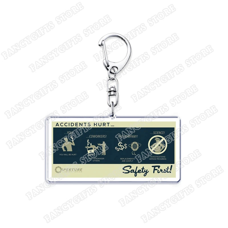 Gamer Science Lab Keyring