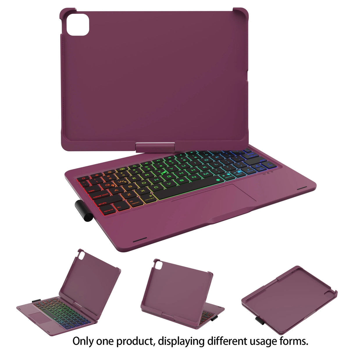Backlit Tablet Keyboard Case with Trackpad